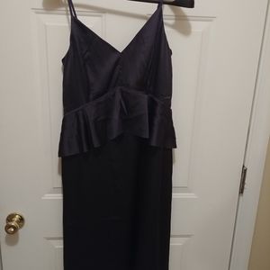 Gorgeous charcoal ruffled dress